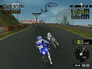 MotoGP screen shot game playing